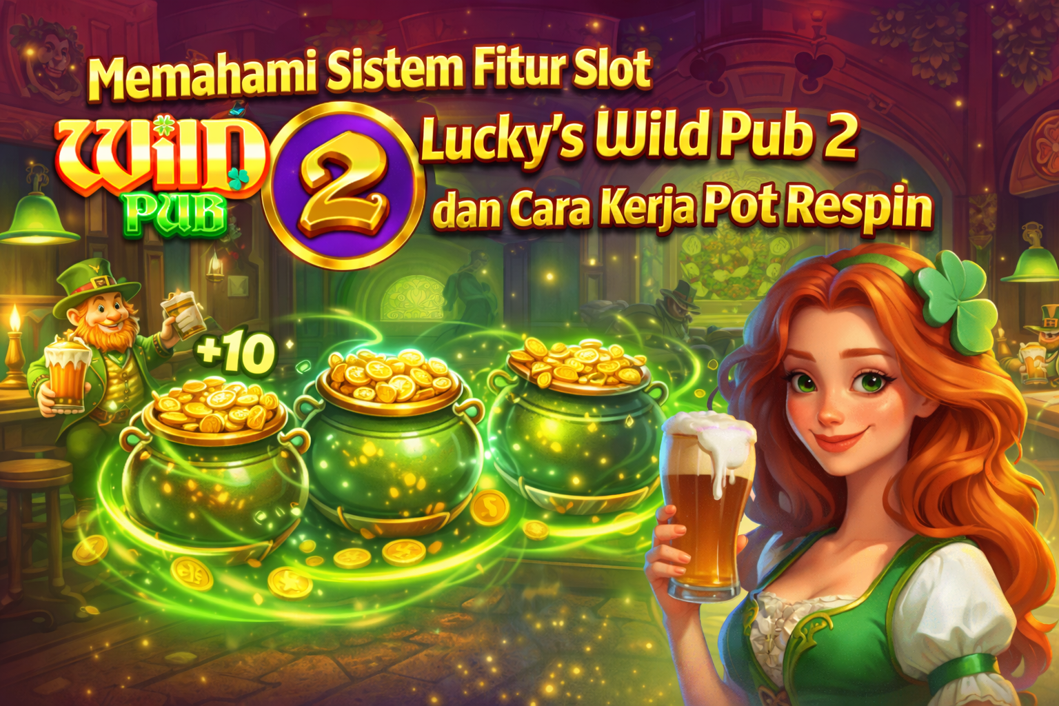 Memahami Sistem Fitur Slot Lucky’s Wild Pub 2 dan Cara Kerja Pot Respin